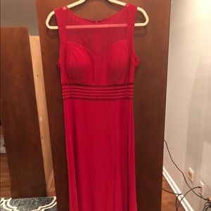 Simple Red Prom/Military Ball/Gala Dress